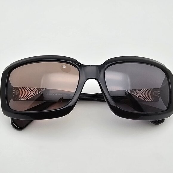 Morgenthal Frederics Fifth Black Frame Polarized Grey Lens Sunglasses w/ Case main image 5